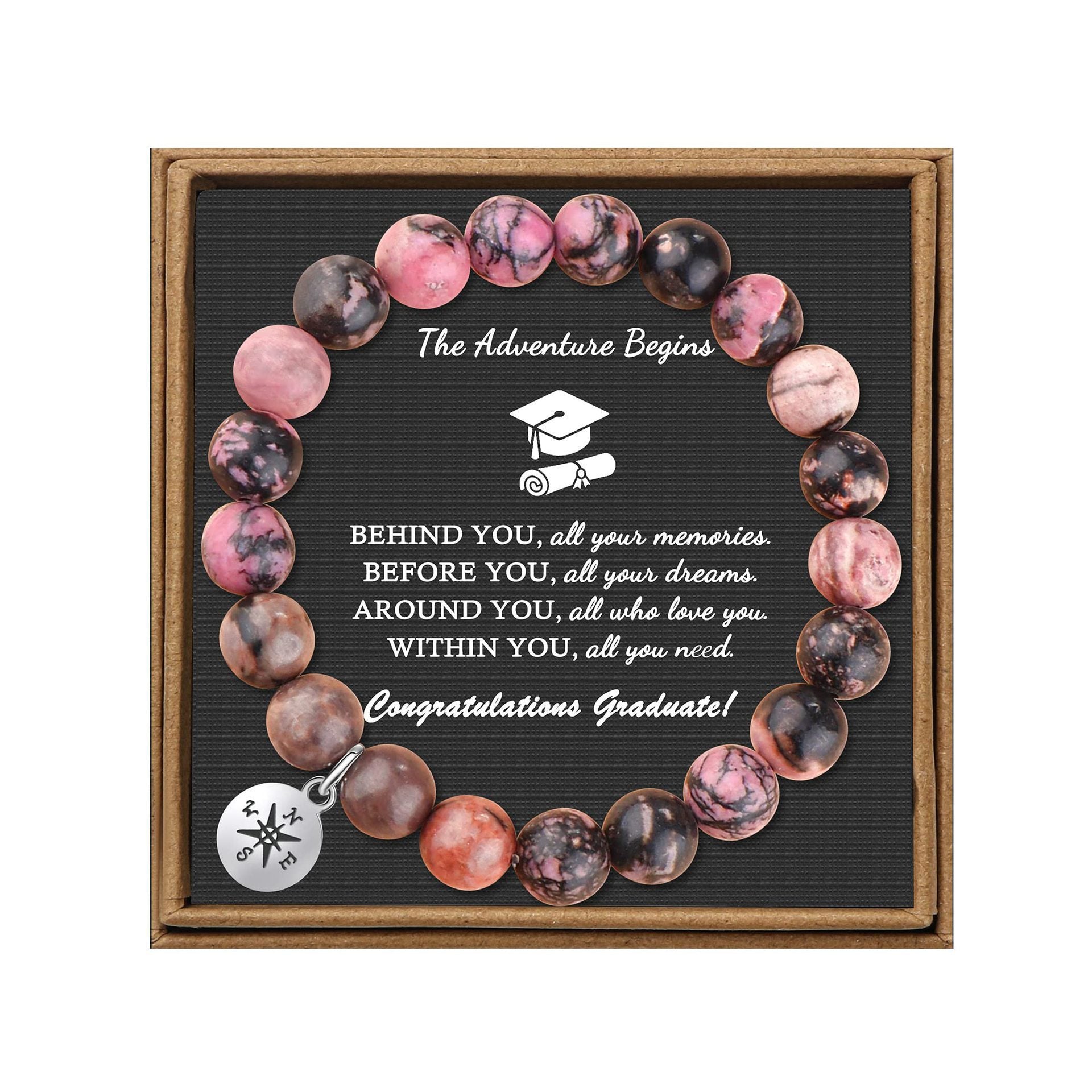 Wholesale Handmade Imperial Stone Compass Beaded Bracelet ACC-BT-zhixiang004