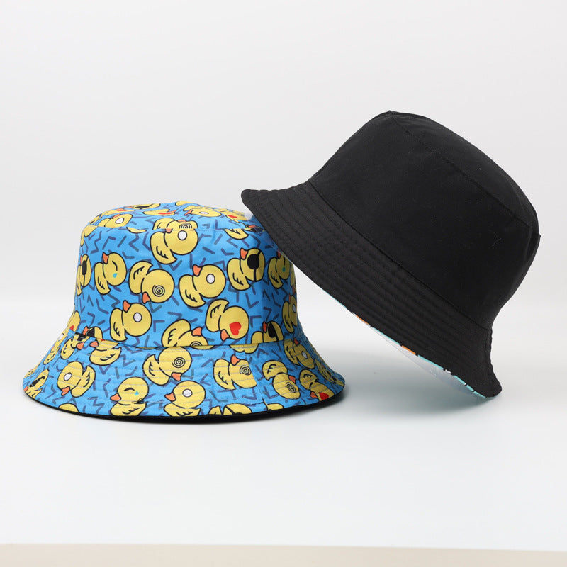 Wholesale  duckling digital printing fisherman hat bucket hat