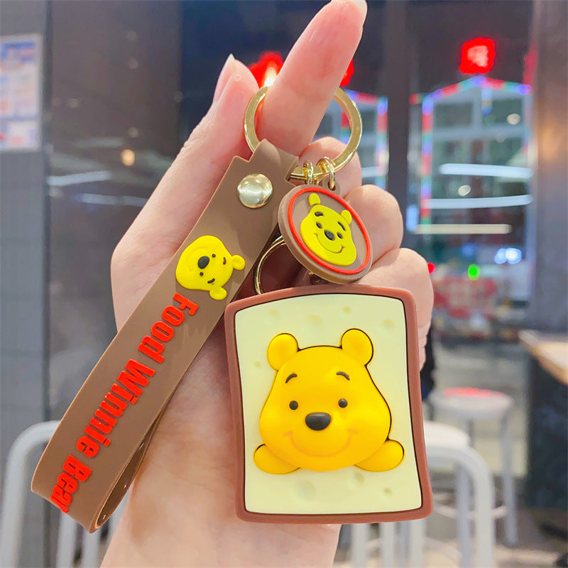 Wholesale Cartoon Cute Silicone Keychain ACC-KC-Kelan002