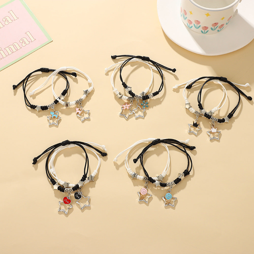 Wholesale Woven couple string handmade Bracelet