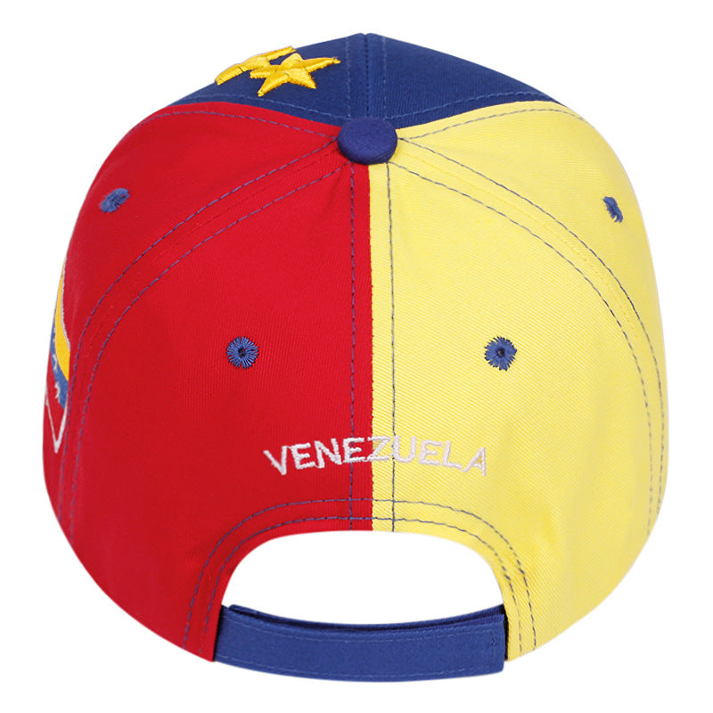 Wholesale Embroidered Venezuela Flag Baseball Cap