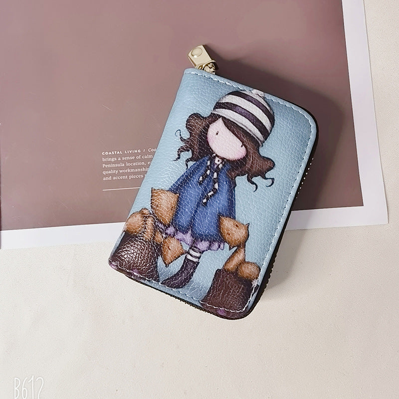 Wholesale Ethnic Retro Accordion Card Holder Mini Storage Card Wallet ACC-WT-Mengs007