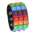 Wholesale Punk Multicolor Square Nail PU Bracelet Leather Bracelet