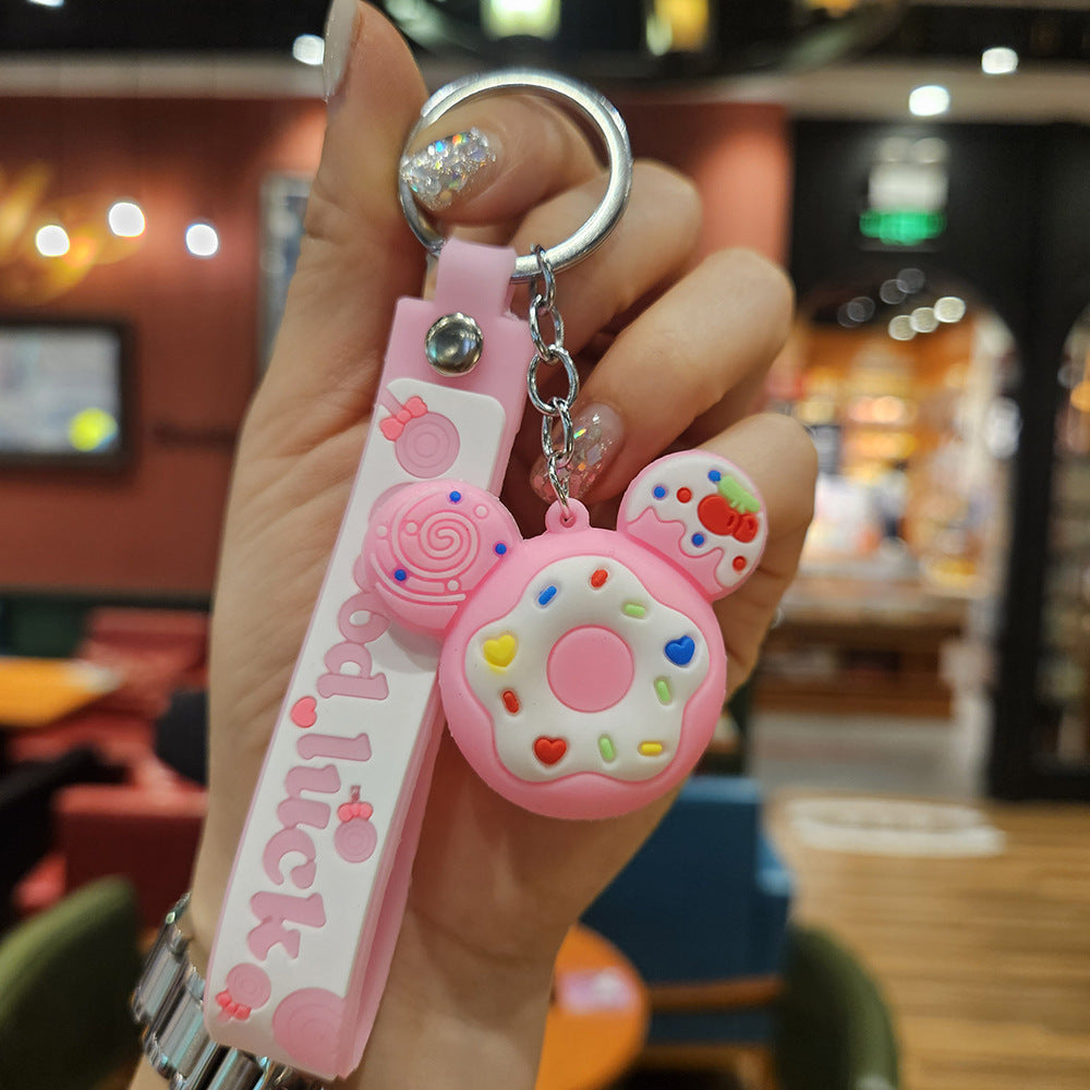 Wholesale Cartoon PVC Soft Keychains Cute Keychain ACCVIP-KC-YiZhuo001
