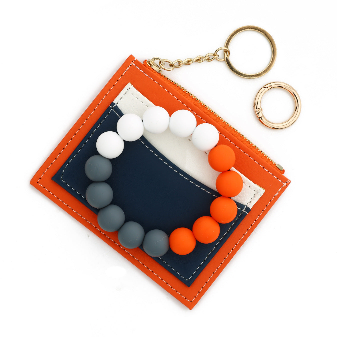 Wholesale 40PCS Bead BraceletWristlet Keychain