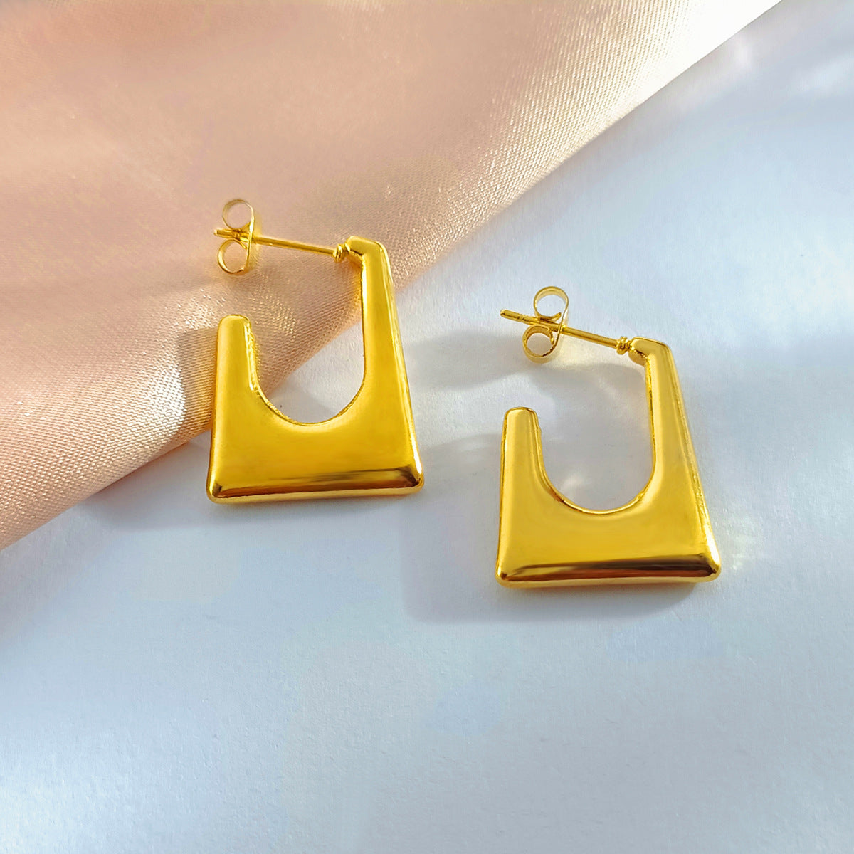 Wholesale Stainless Steel Hydraulic Earrings