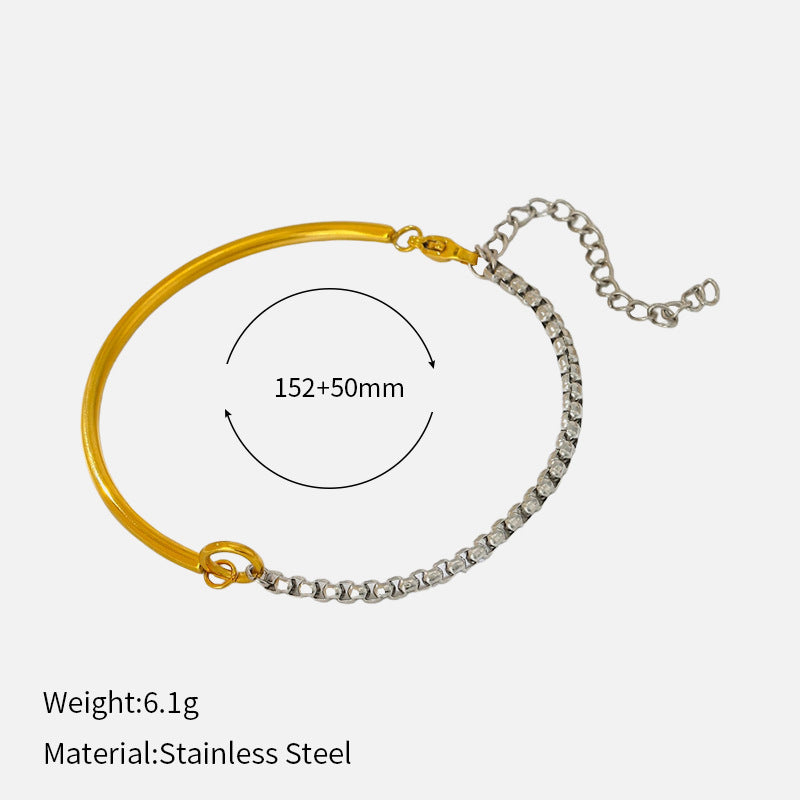 Wholesale Stainless steel bracelet light luxury high-end jewelry