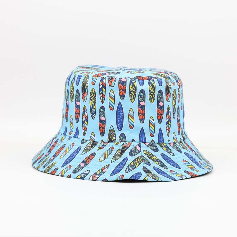 Wholesale Multicolor Printed Fisherman Hat  All-match Sun Hat
