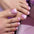 Wholesale 24 Pieces/box Gradient Pink Nails Kits Nail Stickers