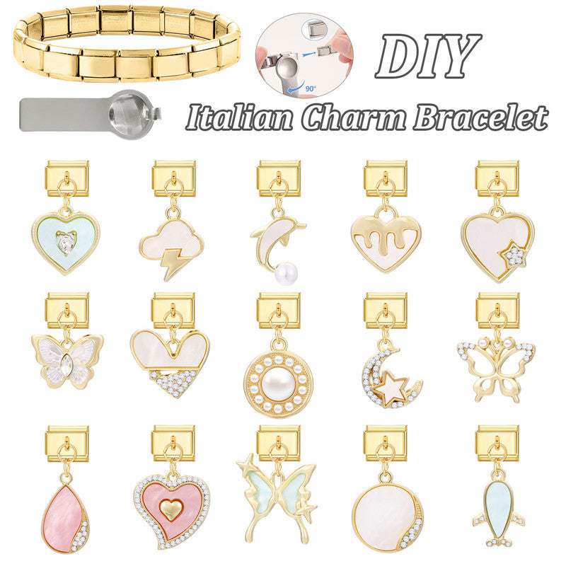 Wholesale Pendant DIY Italian Bracelet Module Accessories