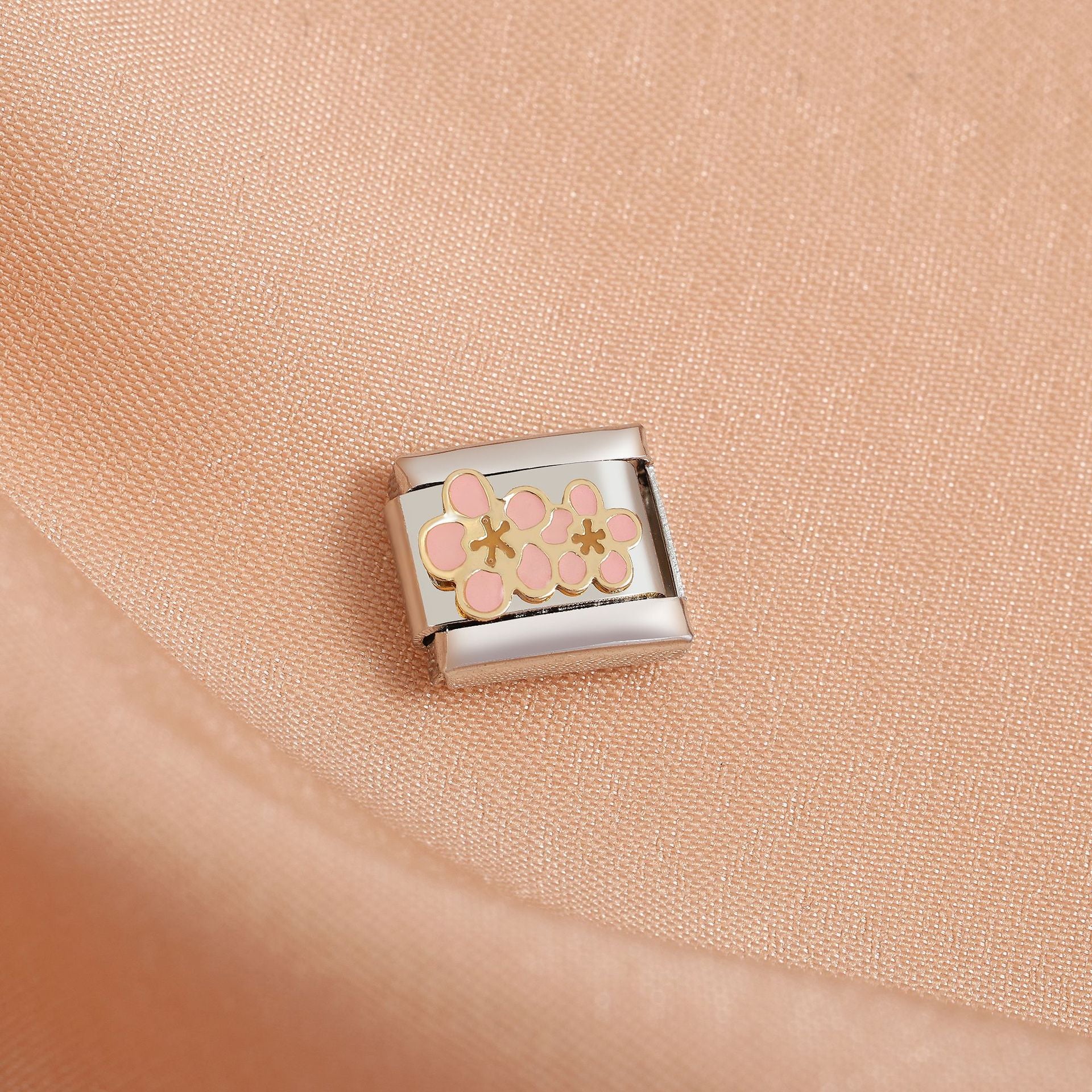 Wholesale Italian Charm Bracelet 9mm DIY Splicing Cute Creative Pattern Stainless Steel Composable Bracelet