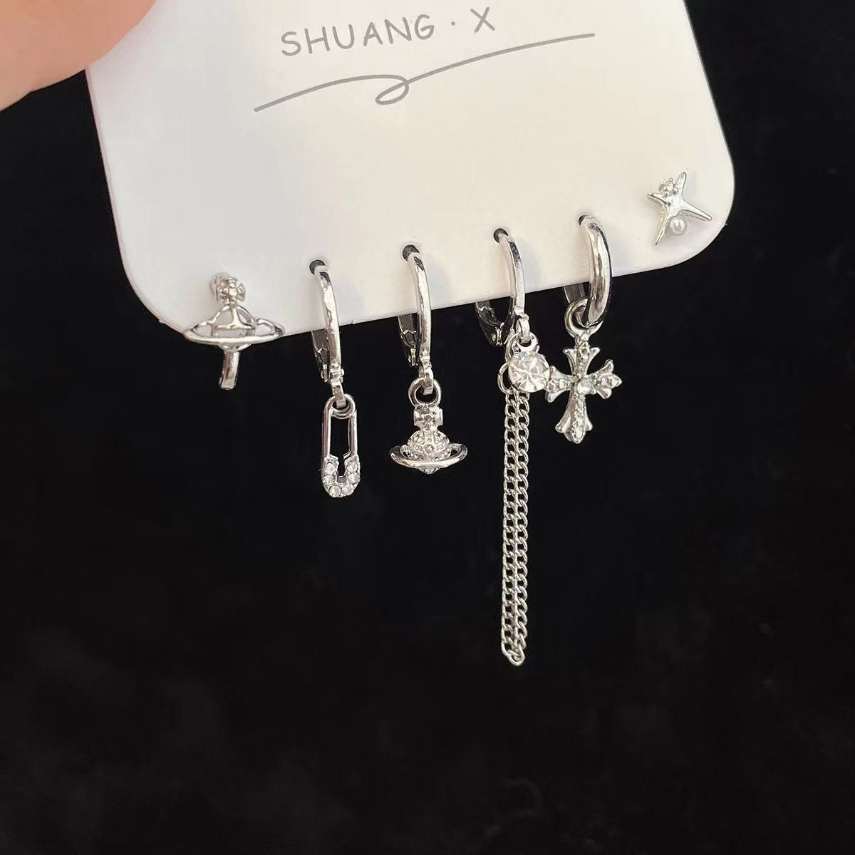 Wholesale Fashion Star Earring Set