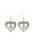 Wholesale Christmas Party Cute Snowman Christmas Tree Cartoon Wooden Earrings