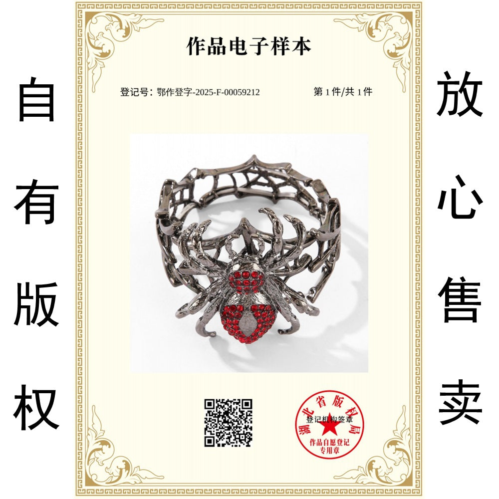 Wholesale Antique Silver  Skull Bracelet  Party Fashion Accessory for Women