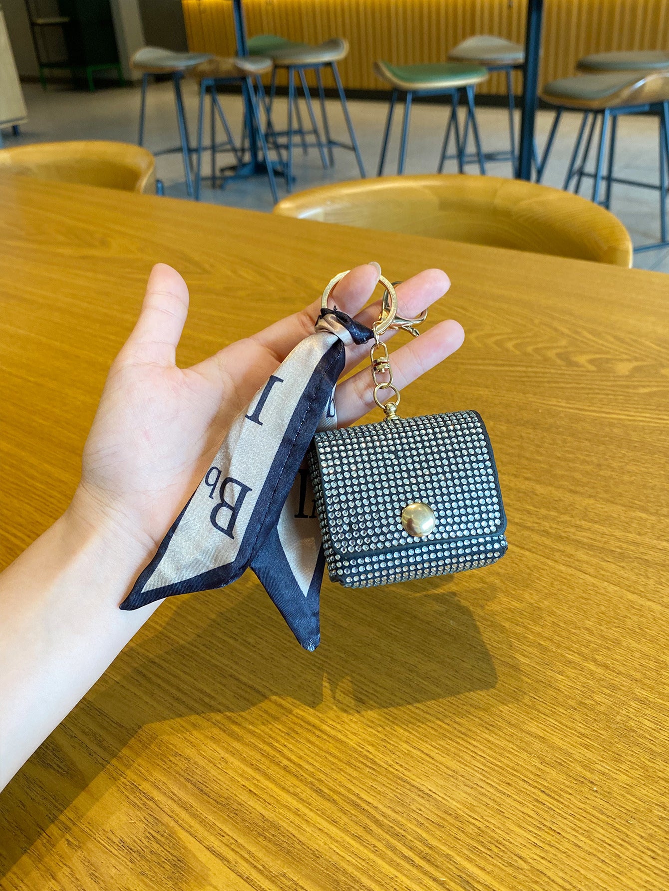 Wholesale PVC Starry Sky Coin Purse Keychain Wallet ACC-KC-JiYou001