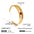 Wholesale 18K gold stainless steel red natural stone three-layer hollow open bracelet jewelry