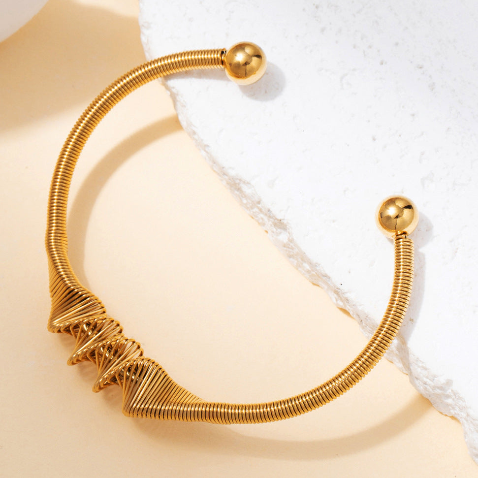 Wholesale Titanium Steel No Fading Bracelet ACC-BT-RuiX006