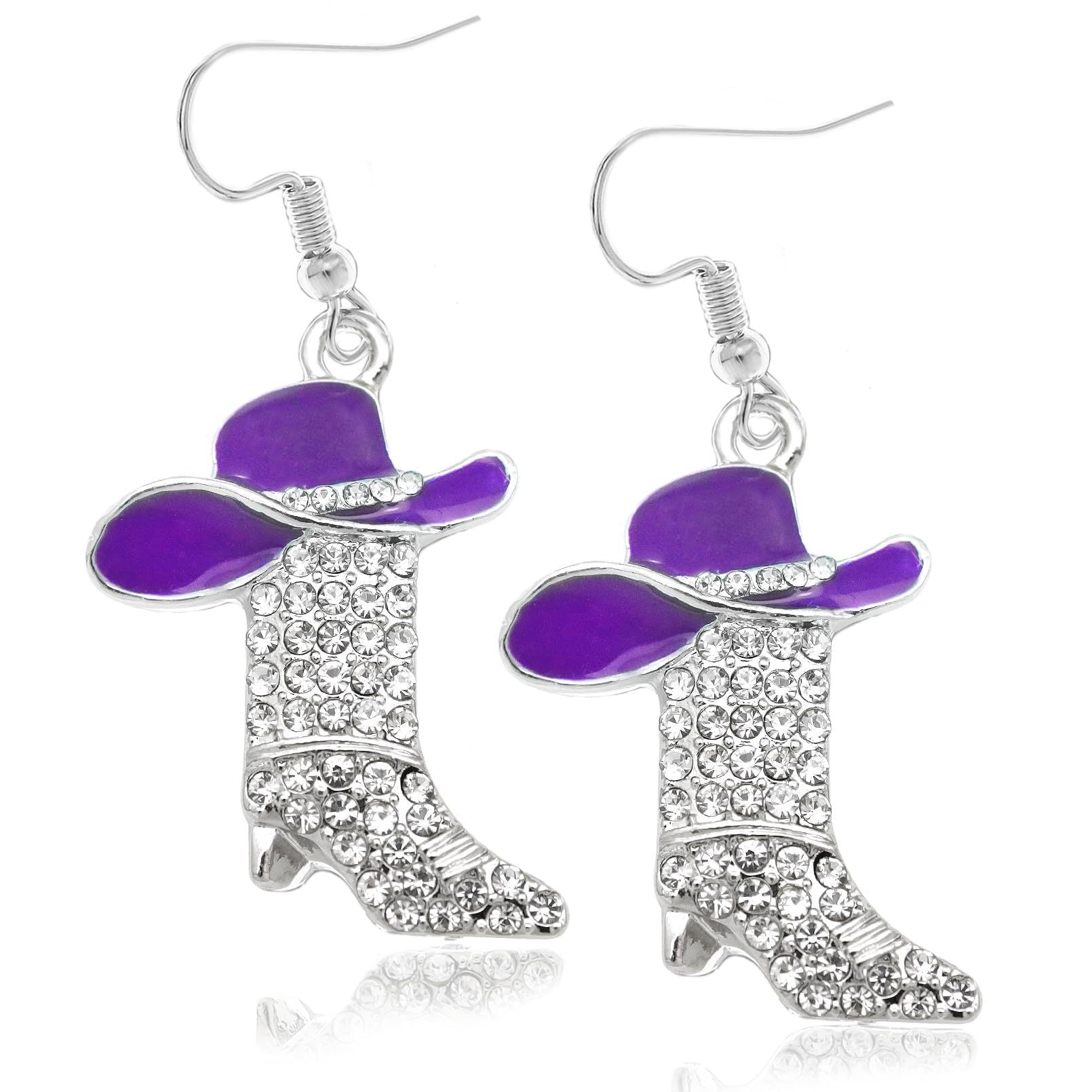 Wholesale Diamond Boot Earrings