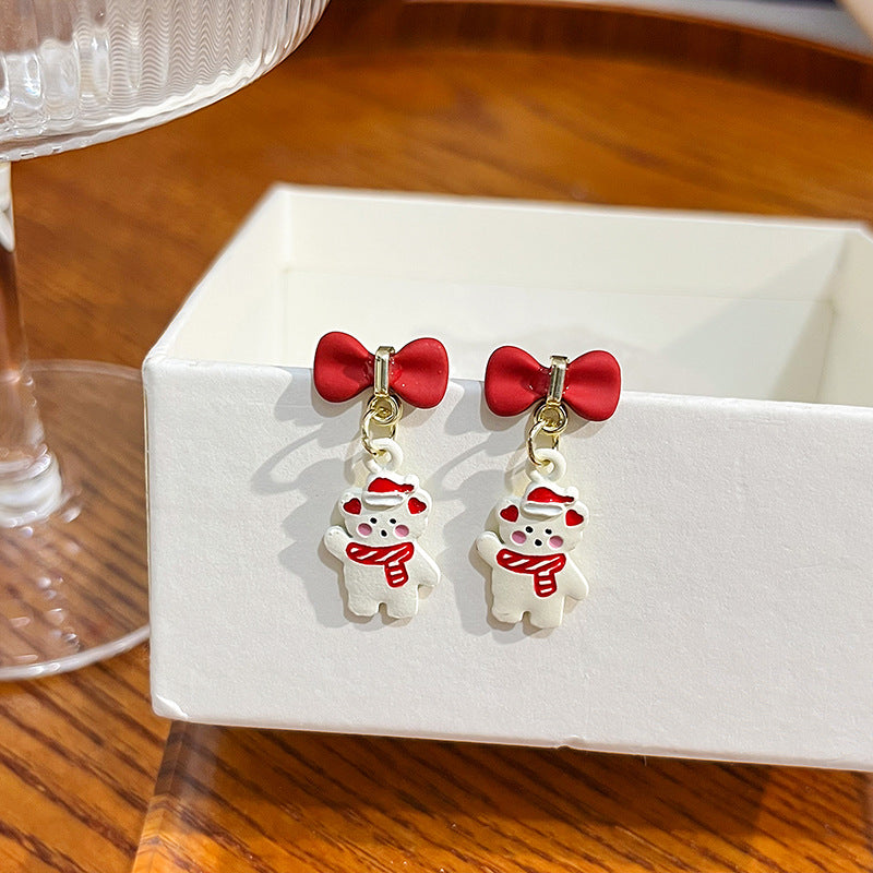 Wholesale Christmas Cartoon Creative Earrings ACC-ES-MDD070