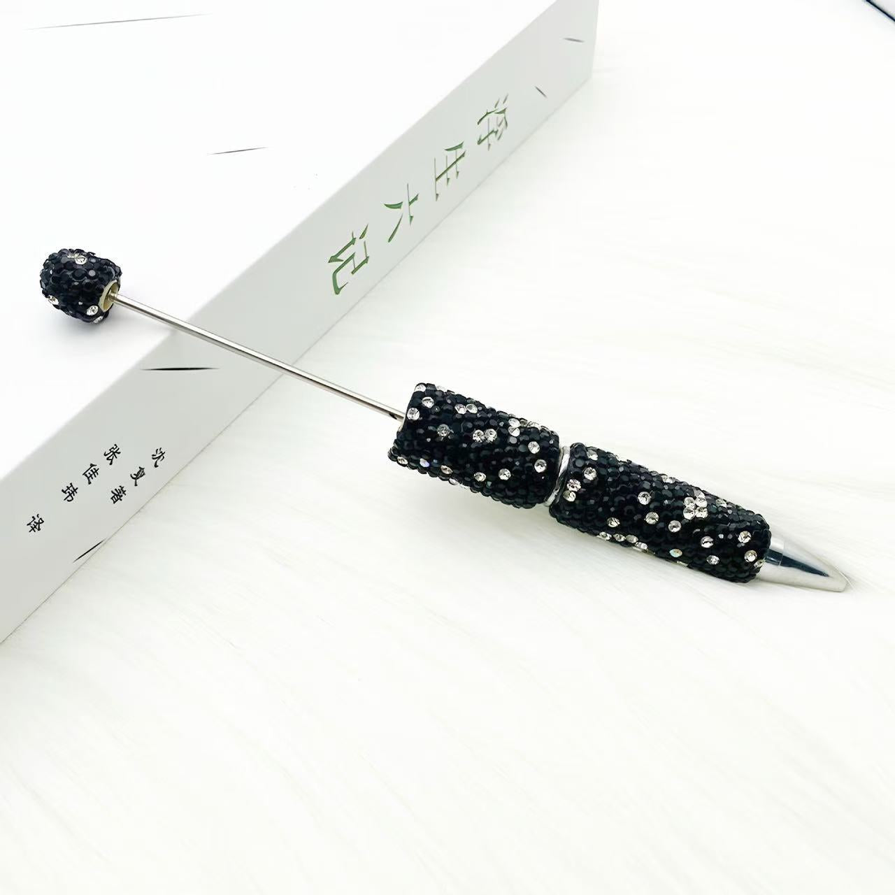 Wholesale 10pcs creative full drill beaded ballpoint pen