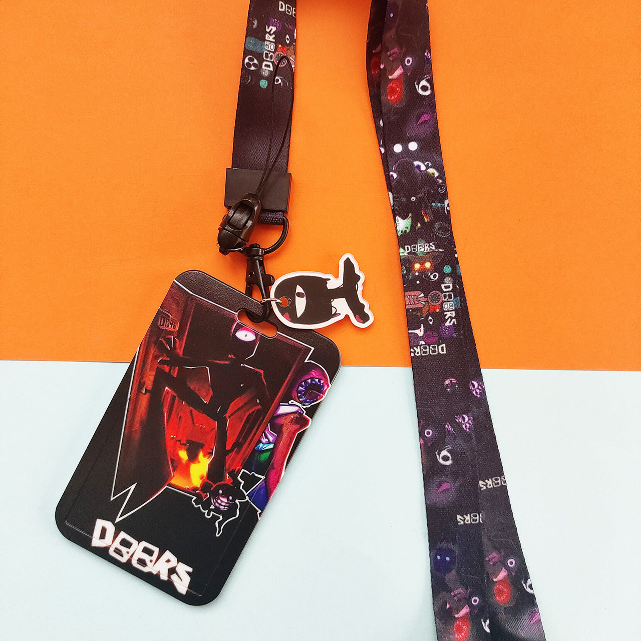 Wholesale 2pcs Cartoon Letter Lanyard Keychain ACC-KC-AShi001