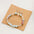 Wholesale  Twelve Constellation Color Natural Stone Crystal Paper Card Mixed Color Beaded Bracelet