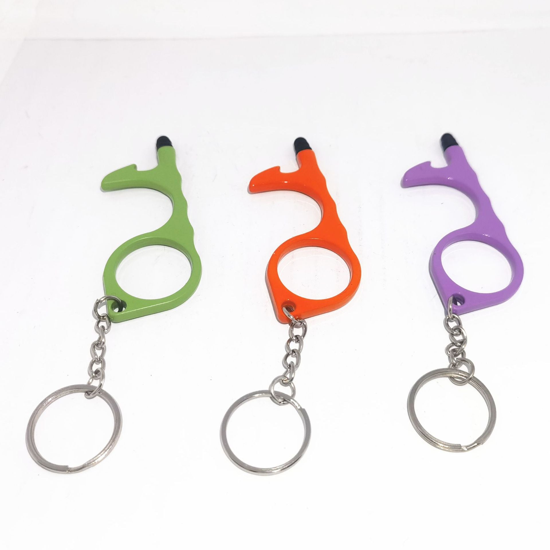 Wholesale 5pcs Opener Keychain Multi-Function Keychains