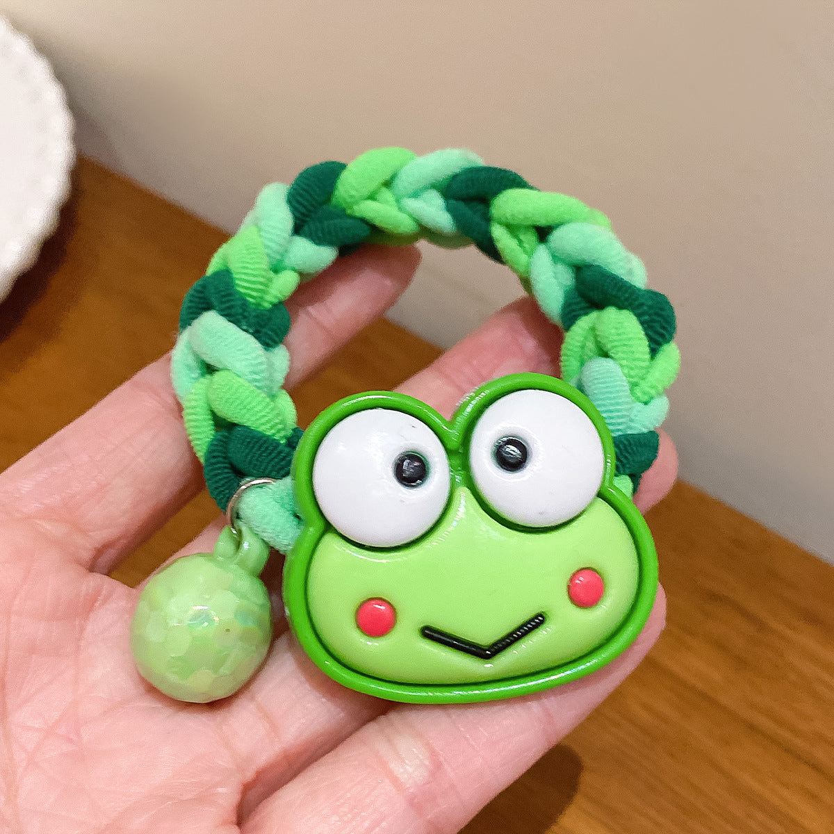 Wholesale 10pcs Cute Cartoon Rainbow Braided Hair Band Hair Scrunchies ACCVIP-HS-Huidi001