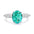 Wholesale S925 silver zircon inlaid ring