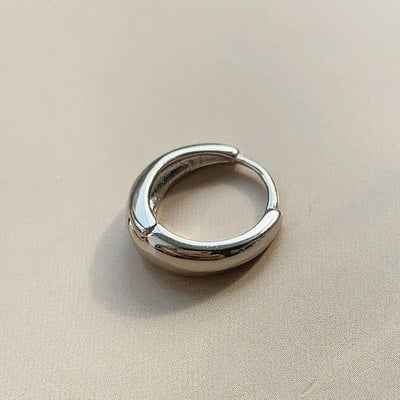 Wholesale Retro minimalist cool circle earrings