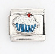 Wholesale Italian Style Modular Hamburger Charm Bracelet Stainless Steel Electroplated Unisex Gift
