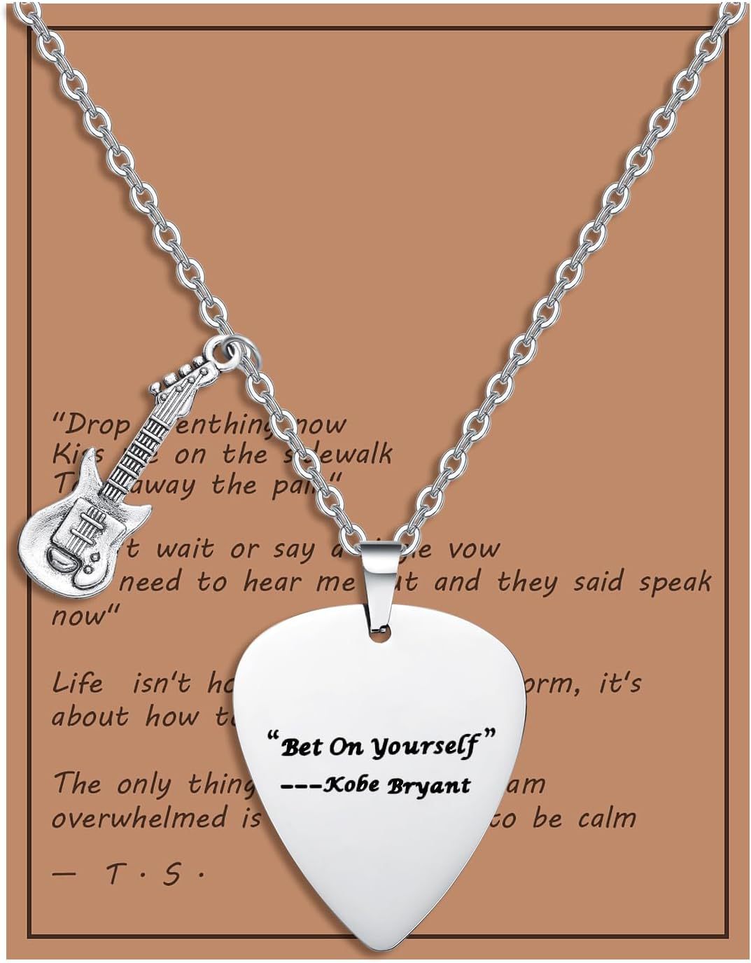 Wholesale Alloy Guitar  Necklace