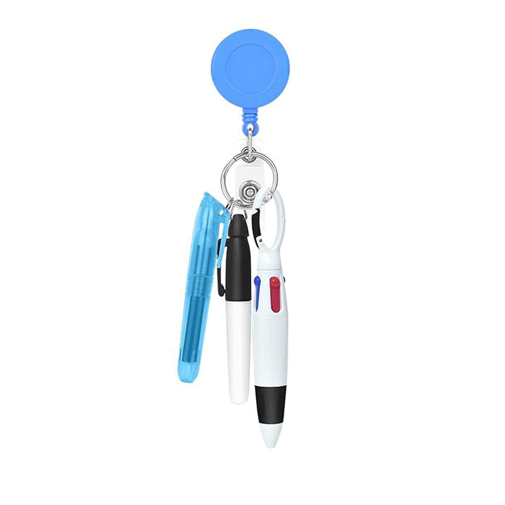 Wholesale Nurse Pen Set Retractable Badge Scroll Keychain Badge Reels ACC-KC-ChiHai002
