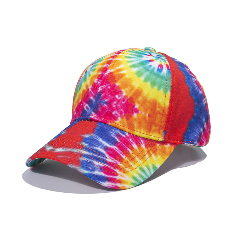 Wholesale baseball cap sunshade tie-dyed baseball cap