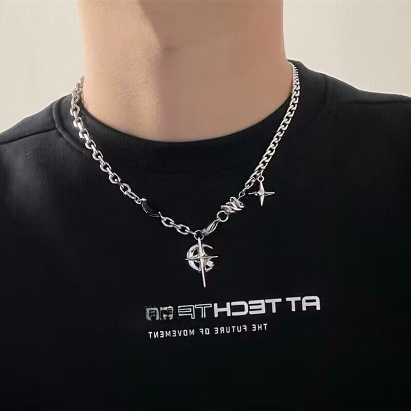 Wholesale Vintage Lapis Lazuli Pendant Bohemian Style Teal Necklace