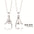 Wholesale  hook couple pendant design sense Valentine's Day necklace