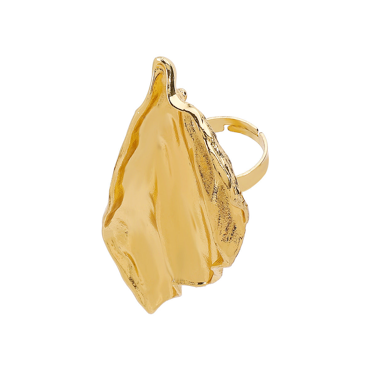 Wholesale Flower Sun Leaf Elegant Metal Ring