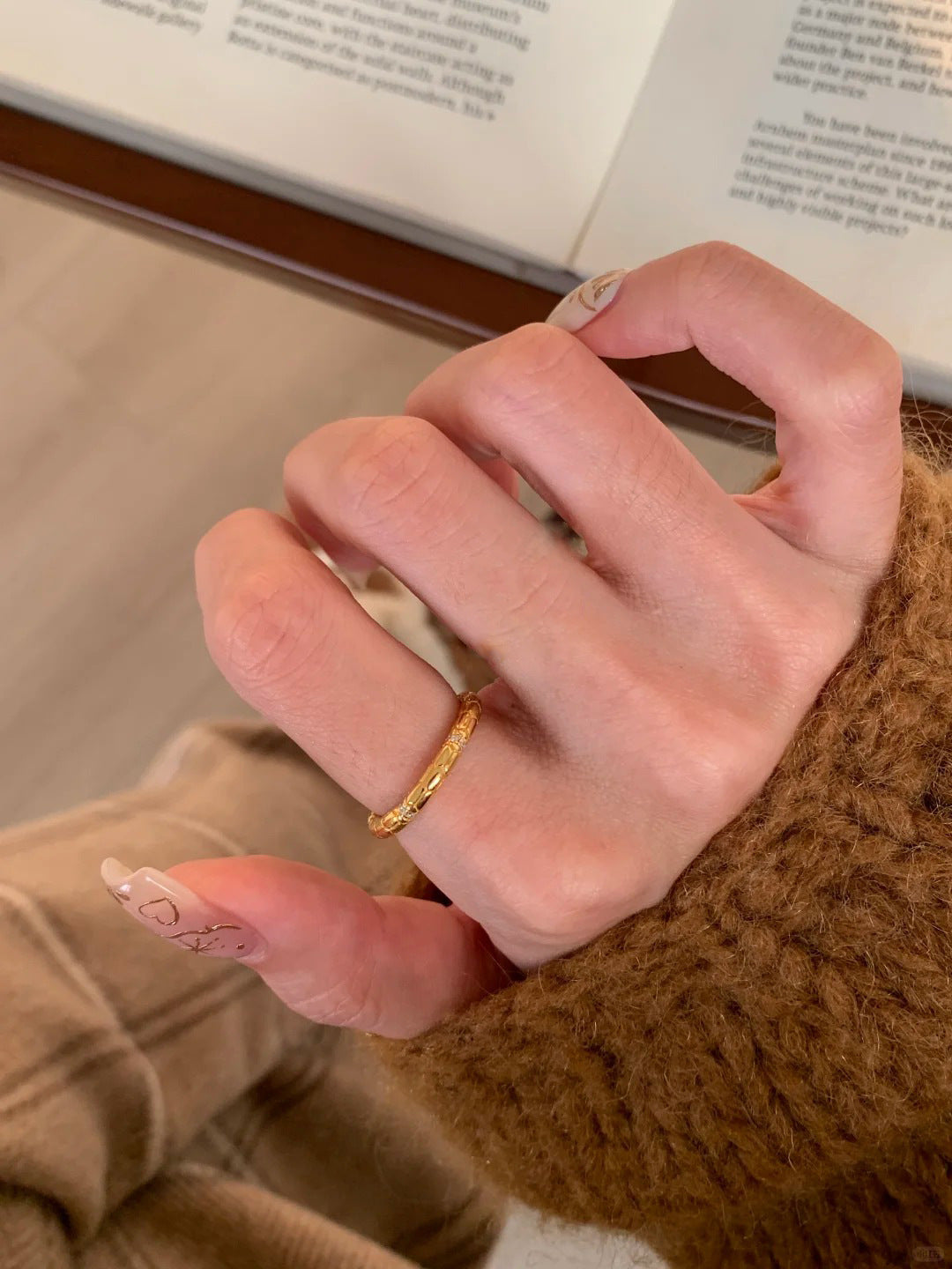 Wholesale Vigilante Oversized Diamond Stacking Ring