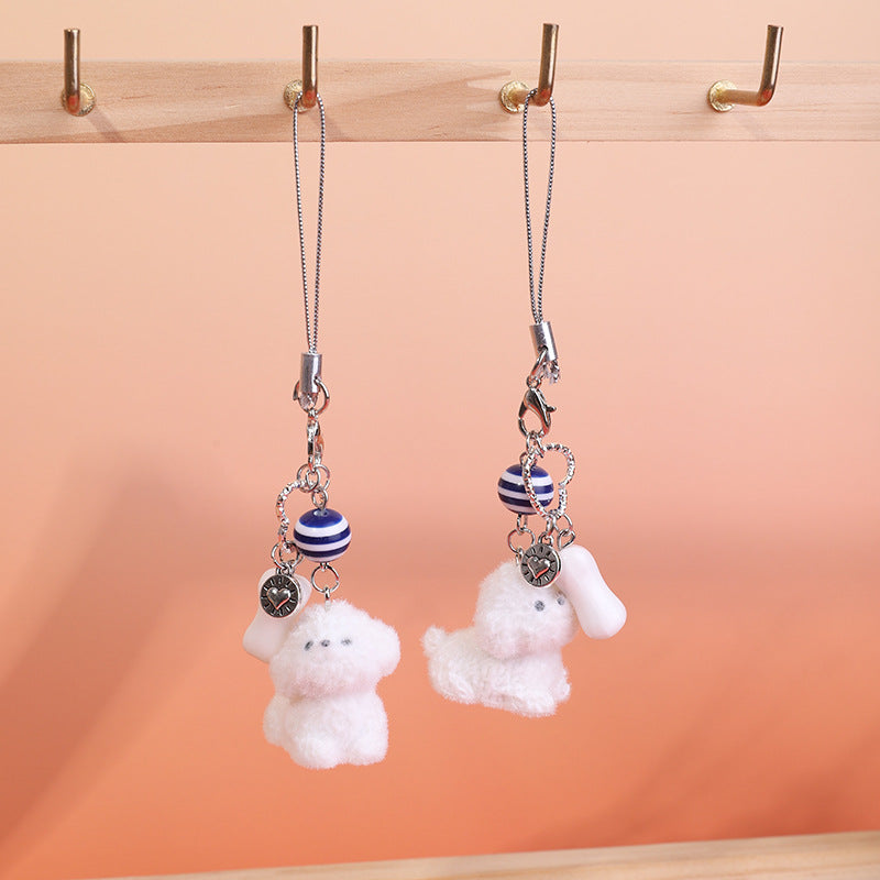 Wholesale Cute puppy keychain