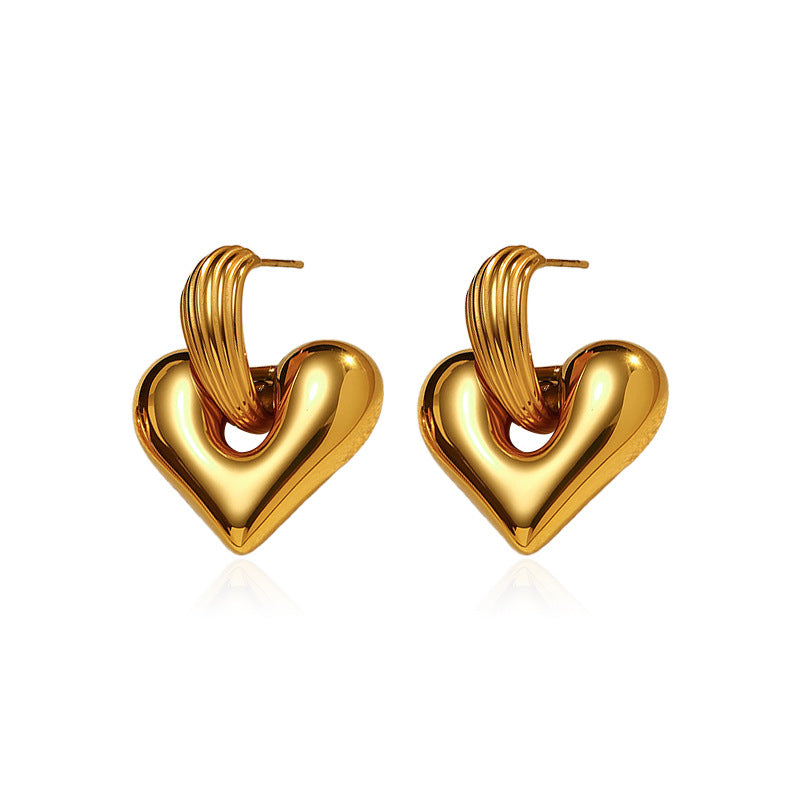 Wholesale  luxury multi-style stainless steel earrings