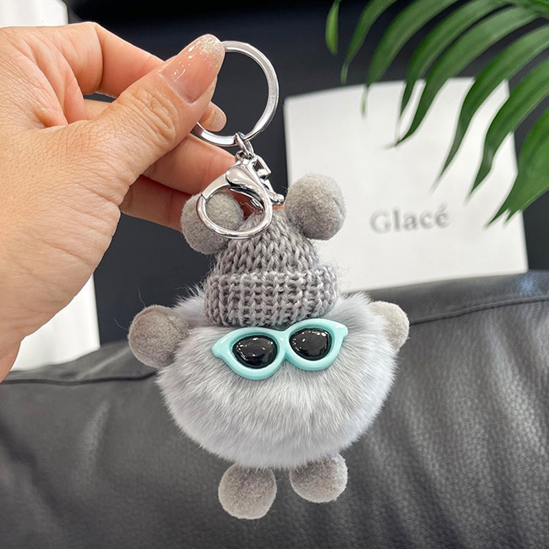 Wholesale Plush Briquettes Monster Keychains ACC-KC-Chengx003
