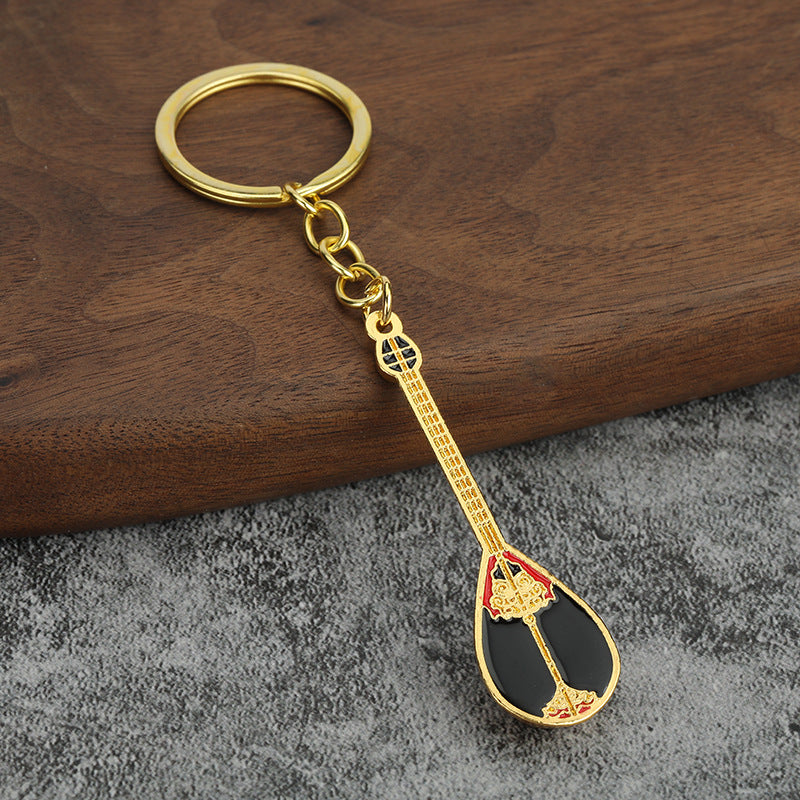 Wholesale Color Alloy Dongbula Keychain