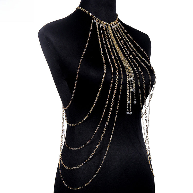 Wholesale Long Tassel Body Chain Necklace