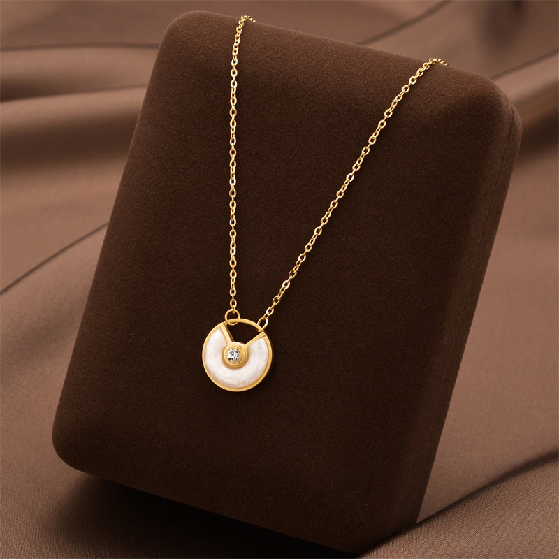 Wholesale Luxury Titanium Steel Necklaces ACC-NE-Quanx004