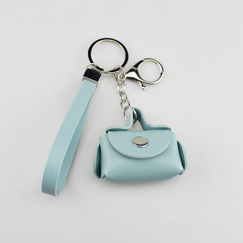 Wholesale PU Leather Coin Purse Keychain ACC-KC-TMS016