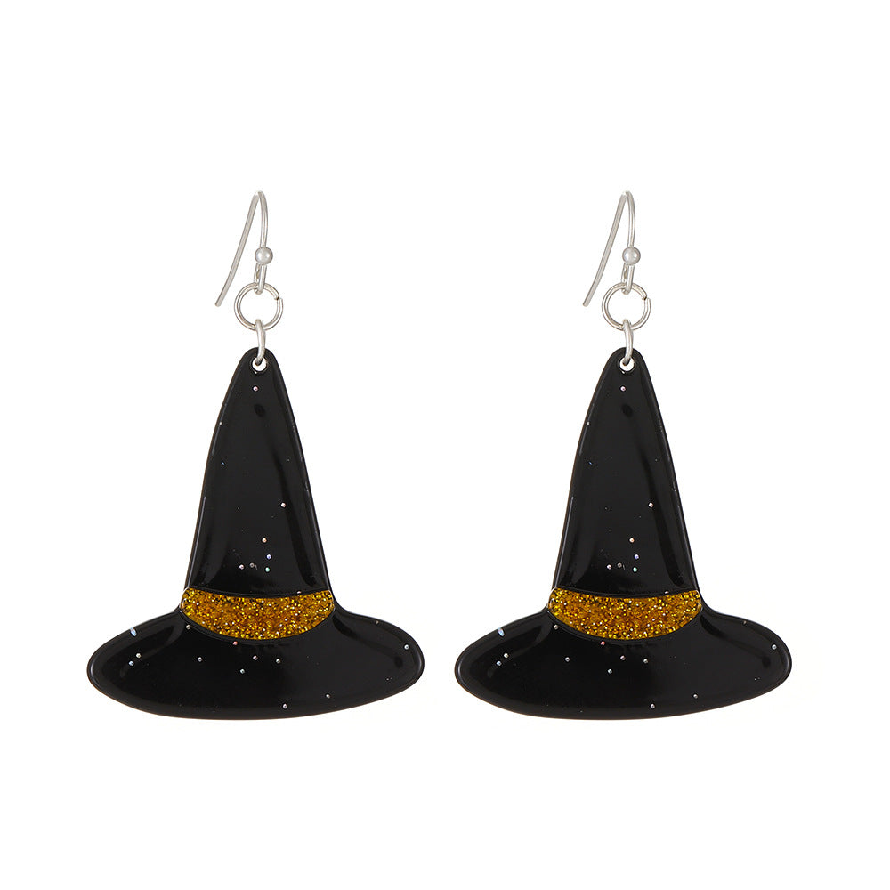 Wholesale  Pumpkin Skull Earrings for Party Wear Fashion Jewelry Accessory