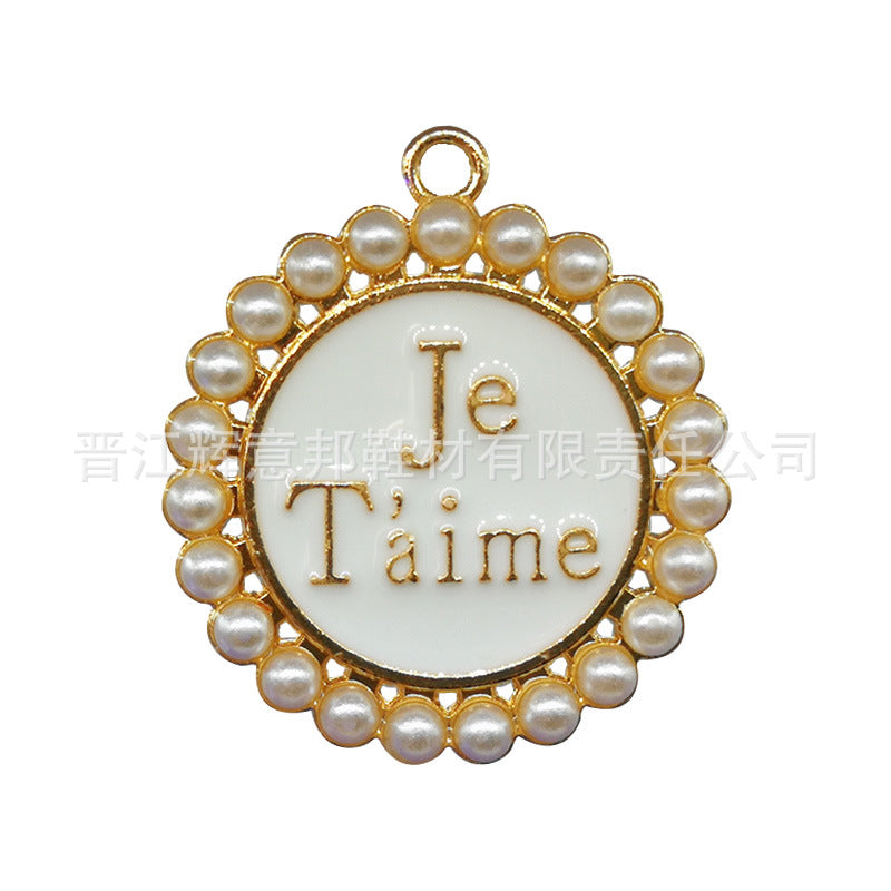 Wholesale Metal Bear Shoes Accessories Shoes Charms