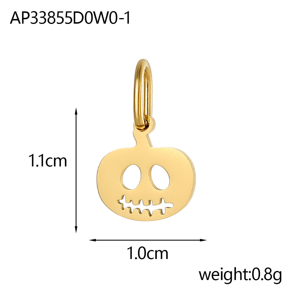 Wholesale  stainless steel skull head pendant