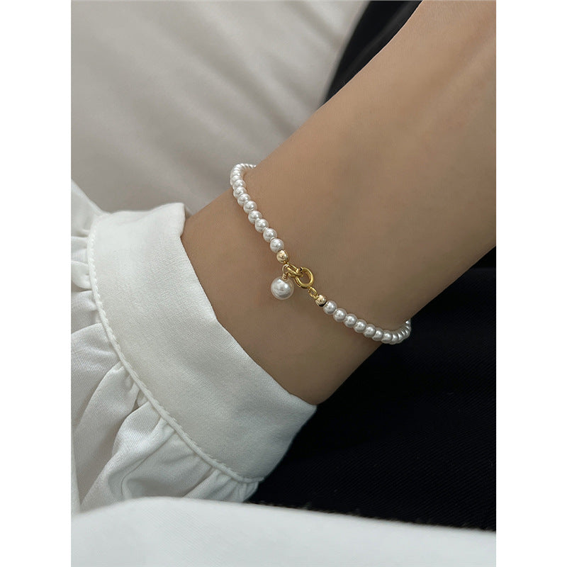Wholesale  round pearl simple bracelet