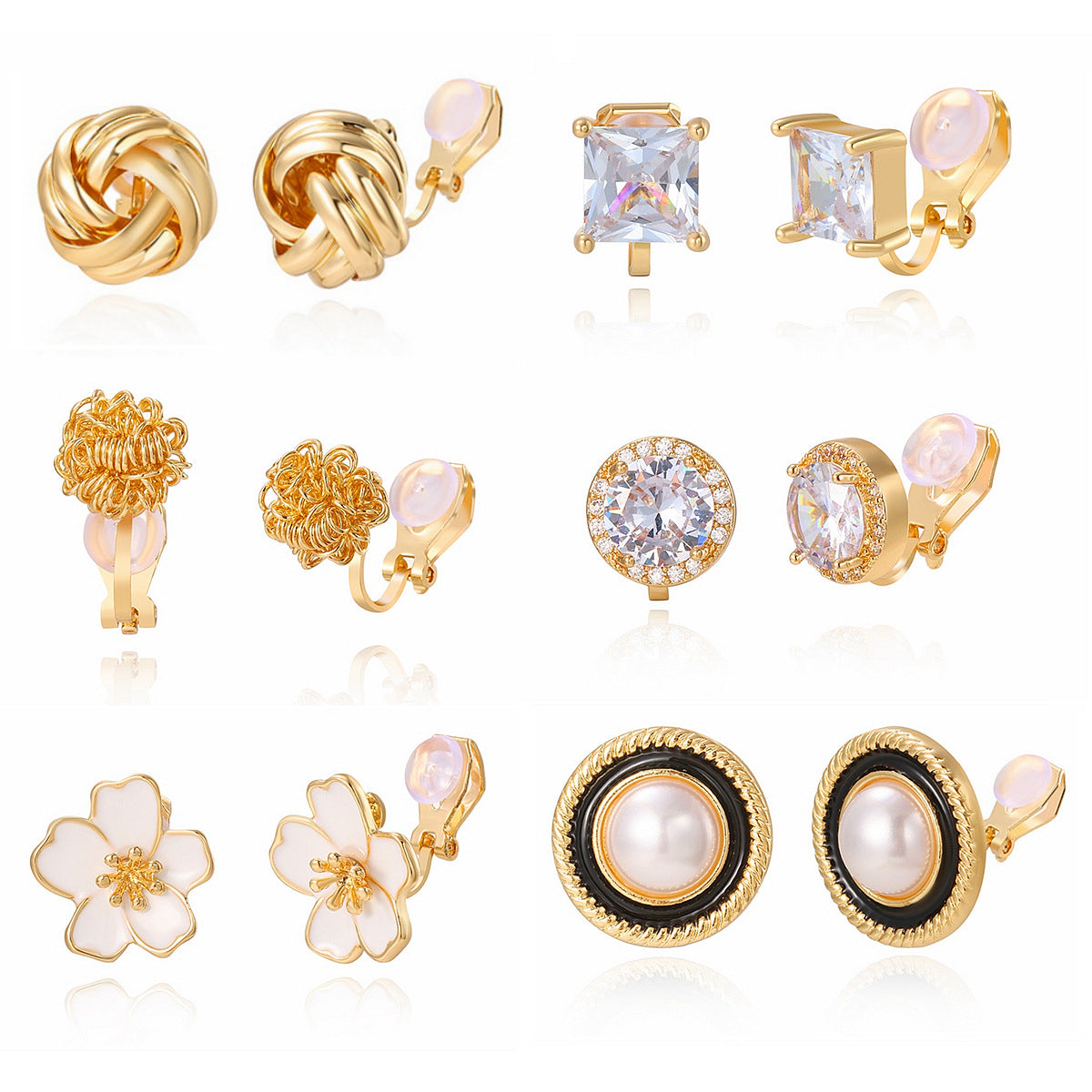 Wholesale Light Luxury Earrings Set